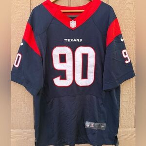 Nike Houston Texans #90 Jadeveon Clowney Game Jersey Size L